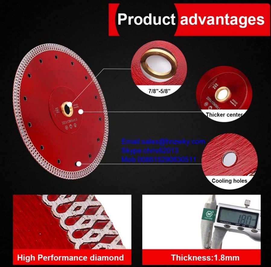 Tile Diamond Saw Blade Cutting Disc Wheel 4.5