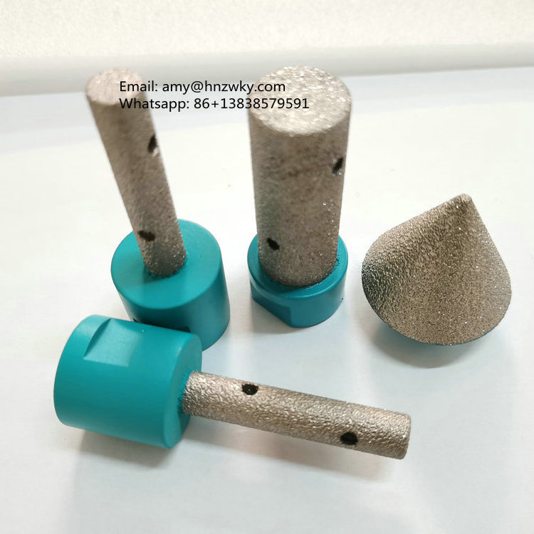 Vacuum Brazed tiles bits diamond chamfer for Porcelain Tile Ceramic Marble Brick Concrete