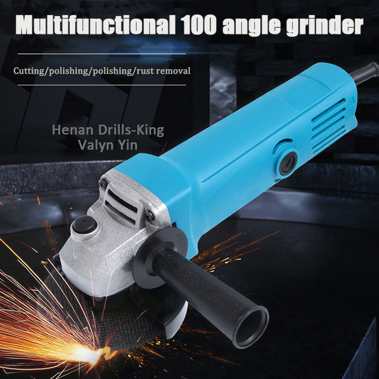 Micro Variable Speed Angle Grinder Machine Power Electric 800w High-power Portable 100mm Angle Grinder