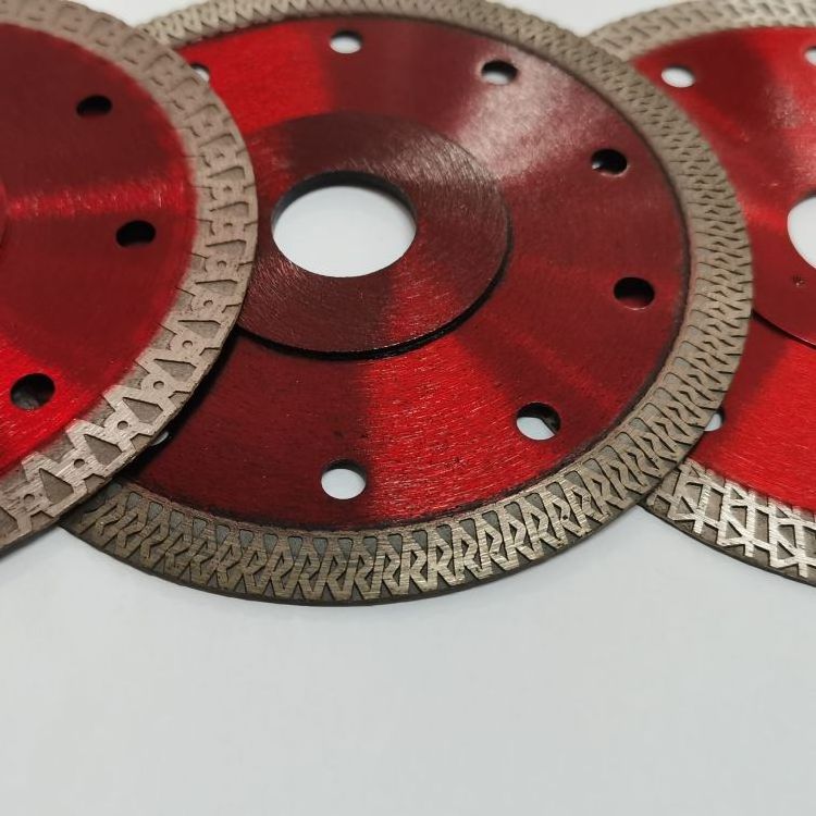 High Performance diamond matrix provides long life hot press saw blade