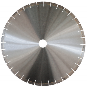 250mm to 800mm Silver Welded Segment Circular Silent Core Bridge Saw Diamond Saw Blade For Granite Cutting