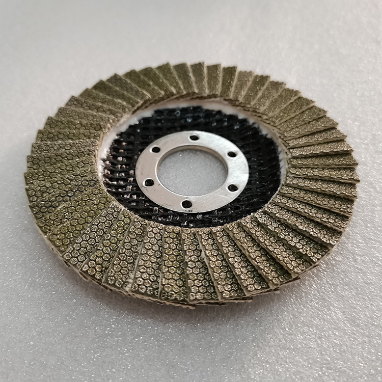 4 inch 4.5 inch 5 inch Diamond Flapper Flap Disk for Hard Porcelain Gres Ceramic Quartz Tool, Abrasive Pad flap grinding disc