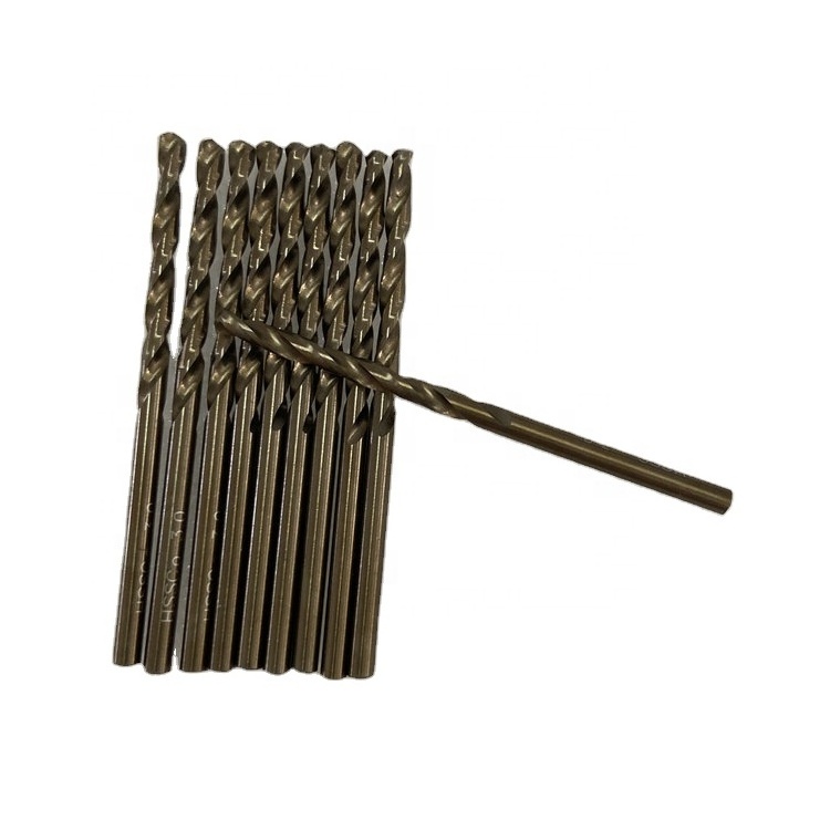 DIN338 Jobber Length Twist Metal M35 HSS Cobalt Drill Bit for Stainless Steel Metal