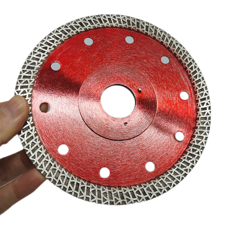 High Performance diamond matrix provides long life hot press saw blade