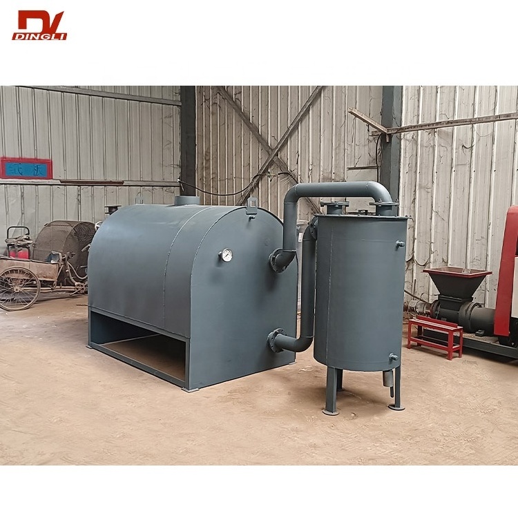 Dingli High Quality Biomass Charcoal Machine Bbq Charcoal Making Machine For Sale