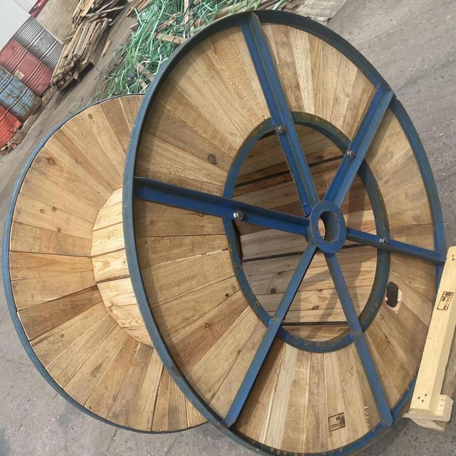 wooden cable reel large empty cable wooden spool for sale wooden Bobbin