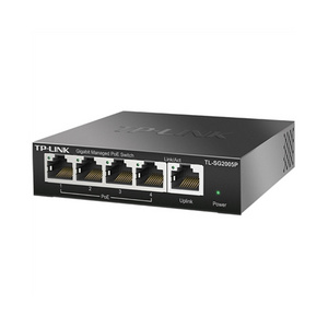 TPLINK TL-SG2005P 5 Port Gigabit Switch 4 Port PoE Network Management PoE Switch