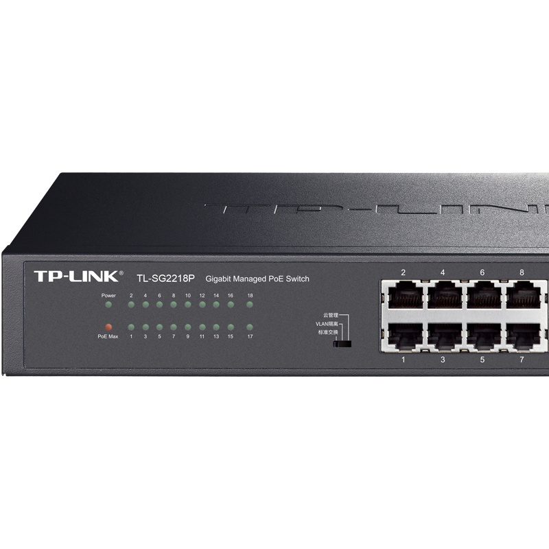 TPLINK TL-SG2218P Full Gigabit Cloud Management PoE Switch 18 Port Gigabit Management Switch