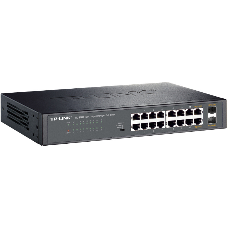 TPLINK TL-SG2218P Full Gigabit Cloud Management PoE Switch 18 Port Gigabit Management Switch