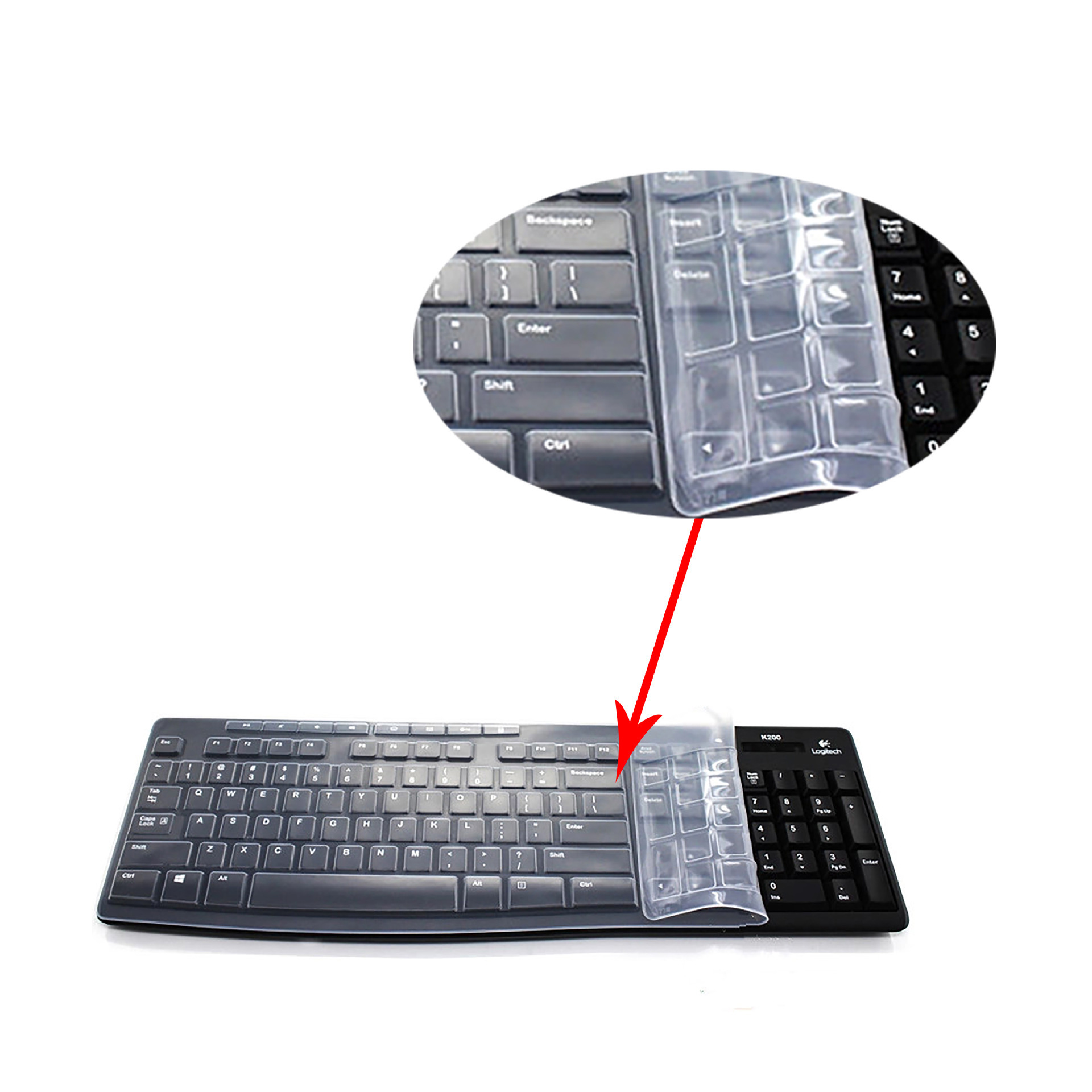 Keyboard Protector Laptop Keyboard Cover Skin For Logitech Keyboard Skin