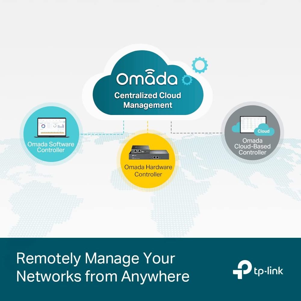 TP-Link TL-SG3428 24 Port Gigabit Switch 4 SFP Slots Omada SDN Integrated L2+ Smart Managed IPv6 Static Routing Switch TP-Link