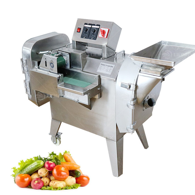 High Speed Vegetable Potato Cutter Slicer to Make Crinkle French Fries Automatic Carrot Stick Cabbage Cutting Machine