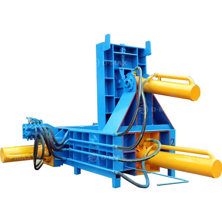 Horizontal Hydraulic Iron Scraps Block Recycling Pressing Machine Waste Steel Metal Compactor Baling Press