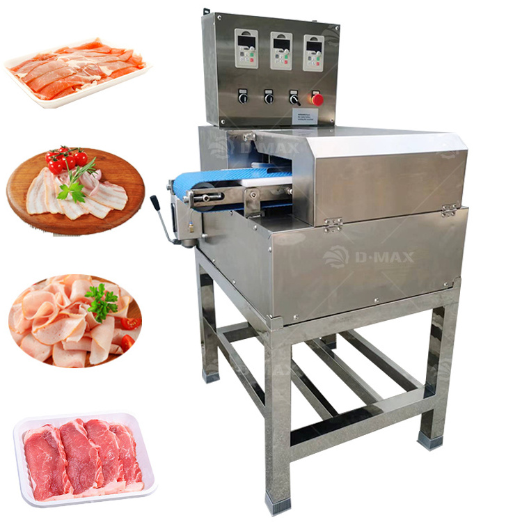 Commercial Industrial Chicken Breast / Chicken Fish Fillet Meat strip cutter chicken cutlet slicing machine