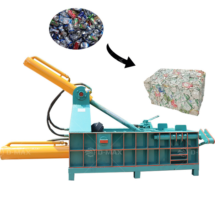 Metal Packing Machine Can Briquetting Machine Scrap Steel Scrap Metal Baler Metal Baling And Briquetting Machine