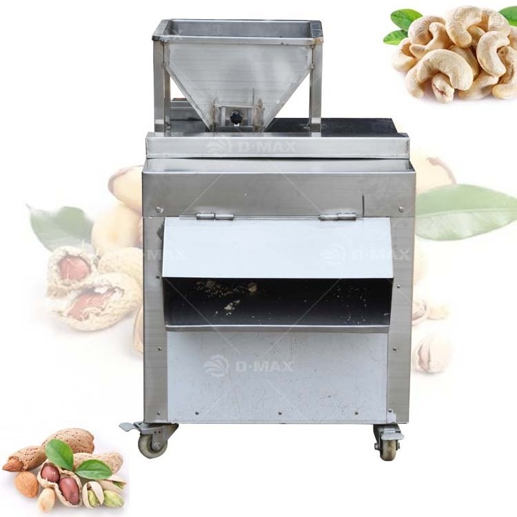 High efficient Pistachio Mincing Almonds Slicing  Peanut Cutter Cashew Nut Cutting Machine walnut Thinning slicer