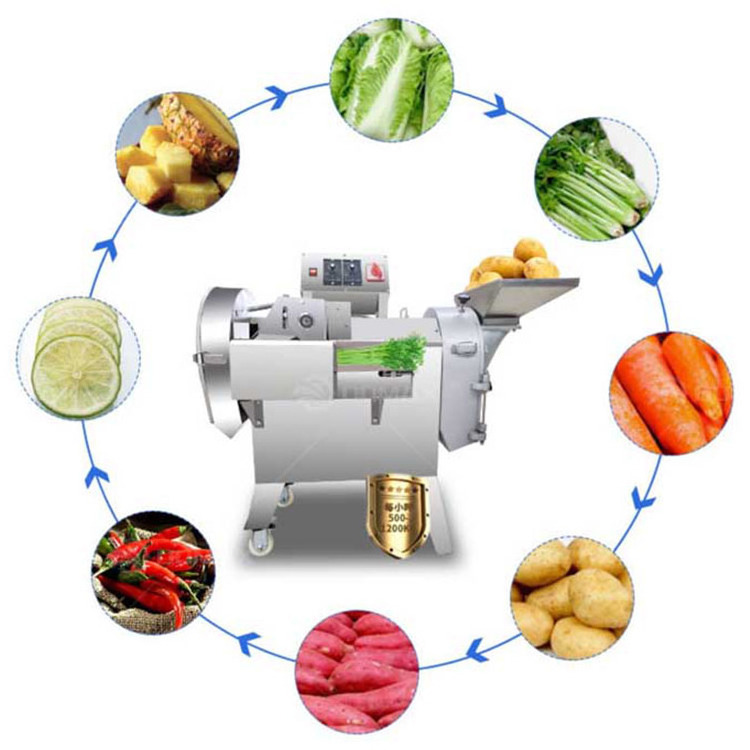 High Speed Vegetable Potato Cutter Slicer to Make Crinkle French Fries Automatic Carrot Stick Cabbage Cutting Machine