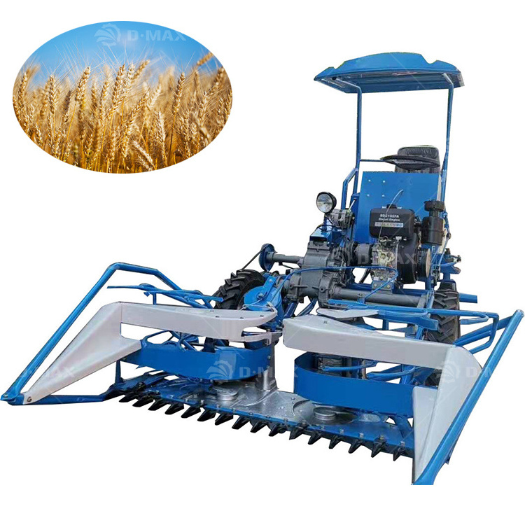 Multi function Paddy Harvesting And Bundling Machine Wheat Harvesting Machine Rice Harvester