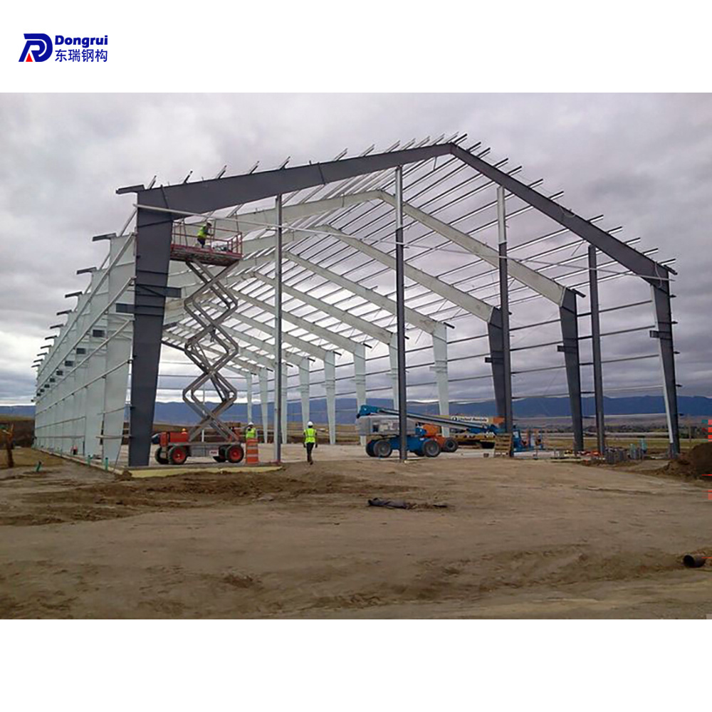 low cost modern light prefab construction steel structure buildings farm barn house dairy cow shed cattle building