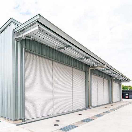 Fast assembled steel structure car parking shed roof design steel garage