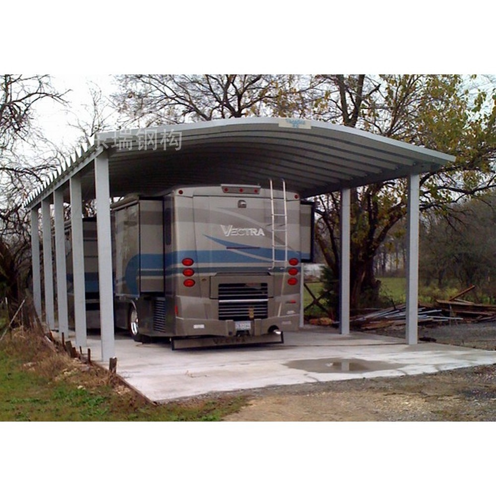 customized design steel structures car parking metal shed building homes kit for sale