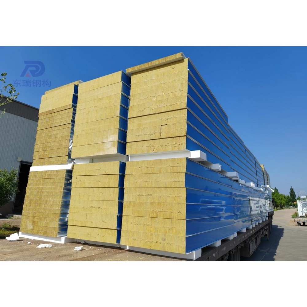 metal roof panels prefab rockwool/eps foam wall panels/boards