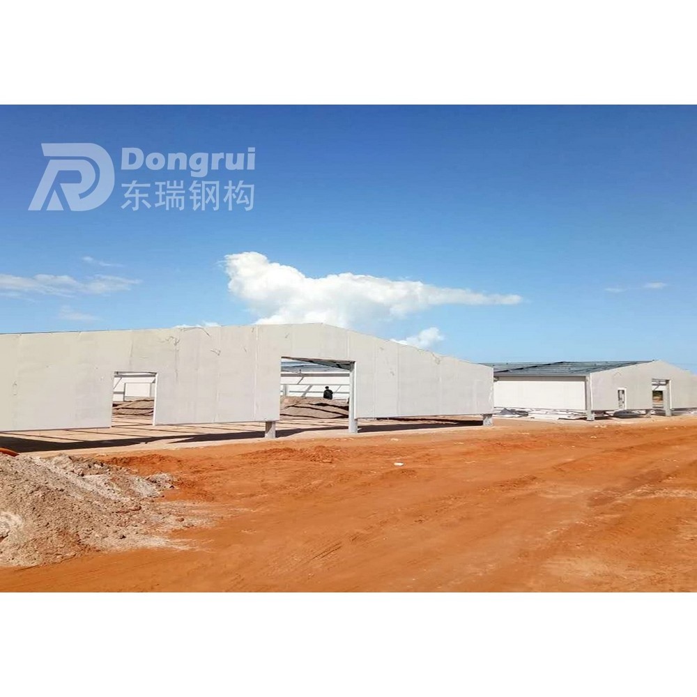 storage steel structure building prefabricated goat house farm sheds for sale