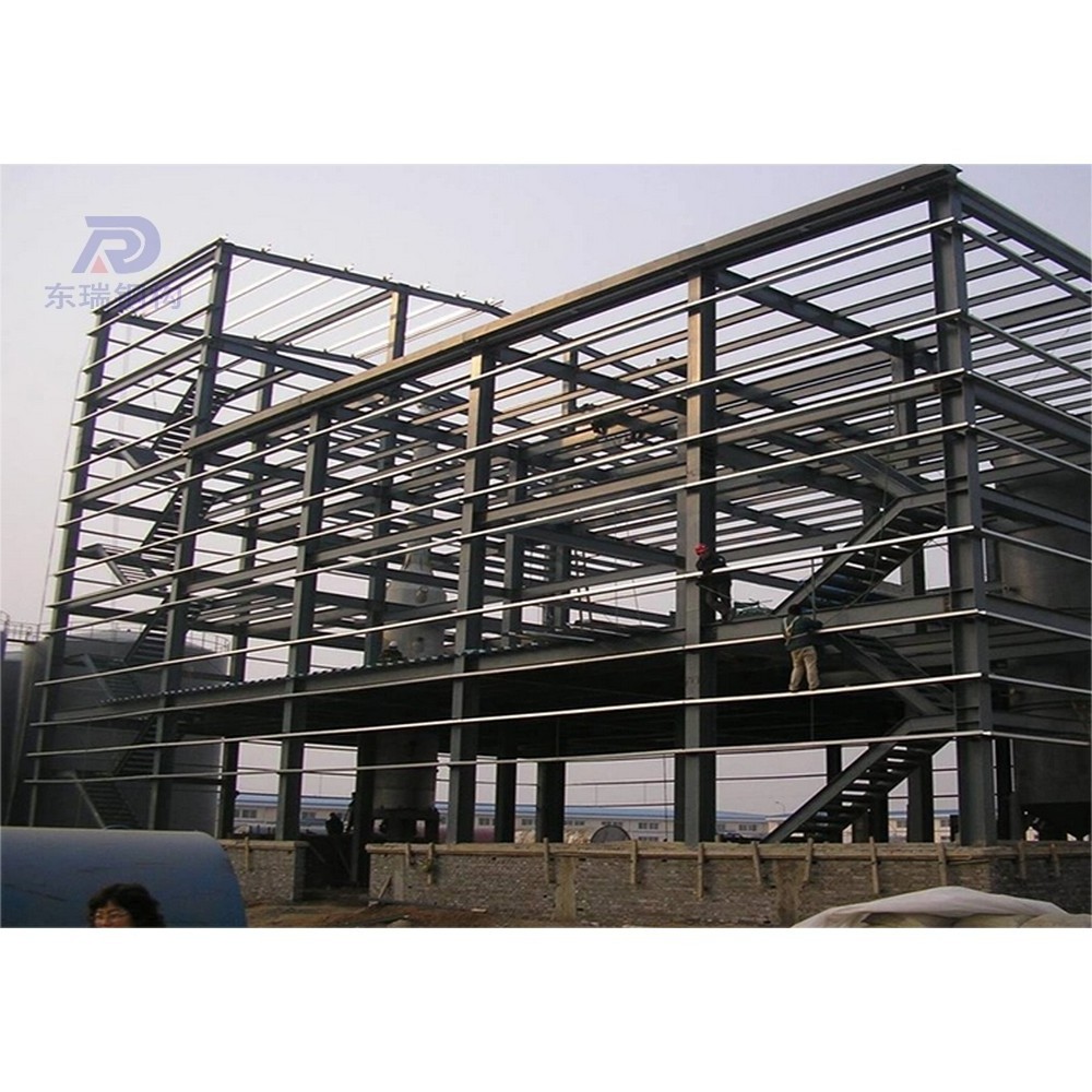 five floor steel structure apartment building prefabricated steel roofing truss hotel