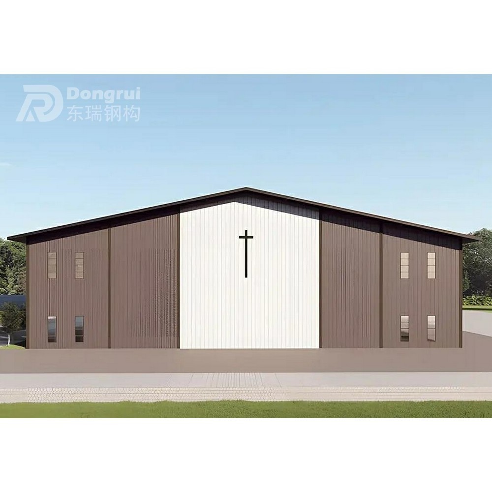 low cost modern steel structures new church building design