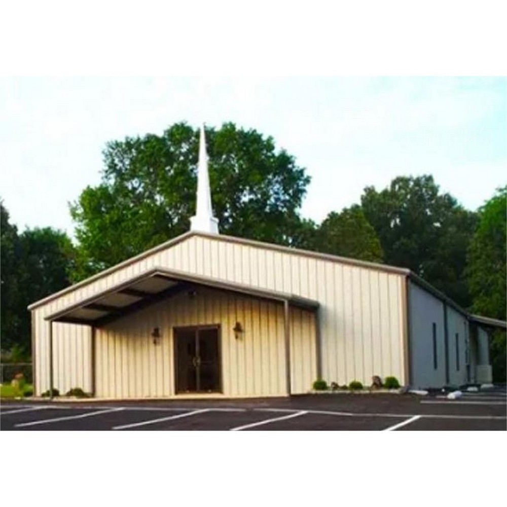 customized design small steel structure church metal construction building