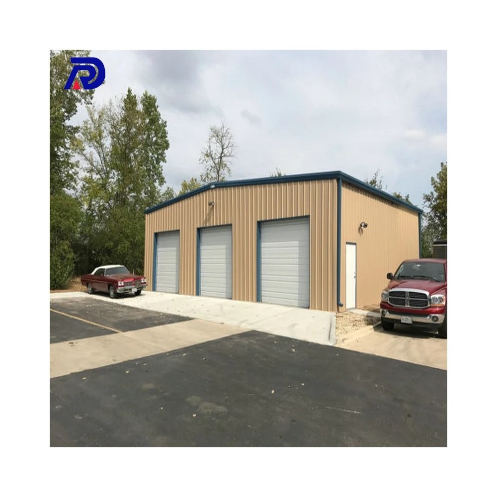 20x30 prefabricated two story carport building galvanized steel structure garage canopy construction