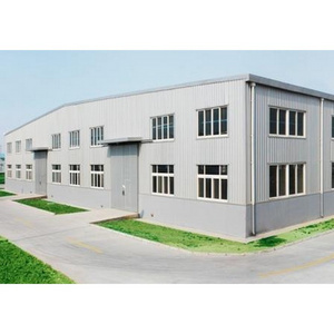 Steel frame metal warehouse building prefab space frame warehouse construction