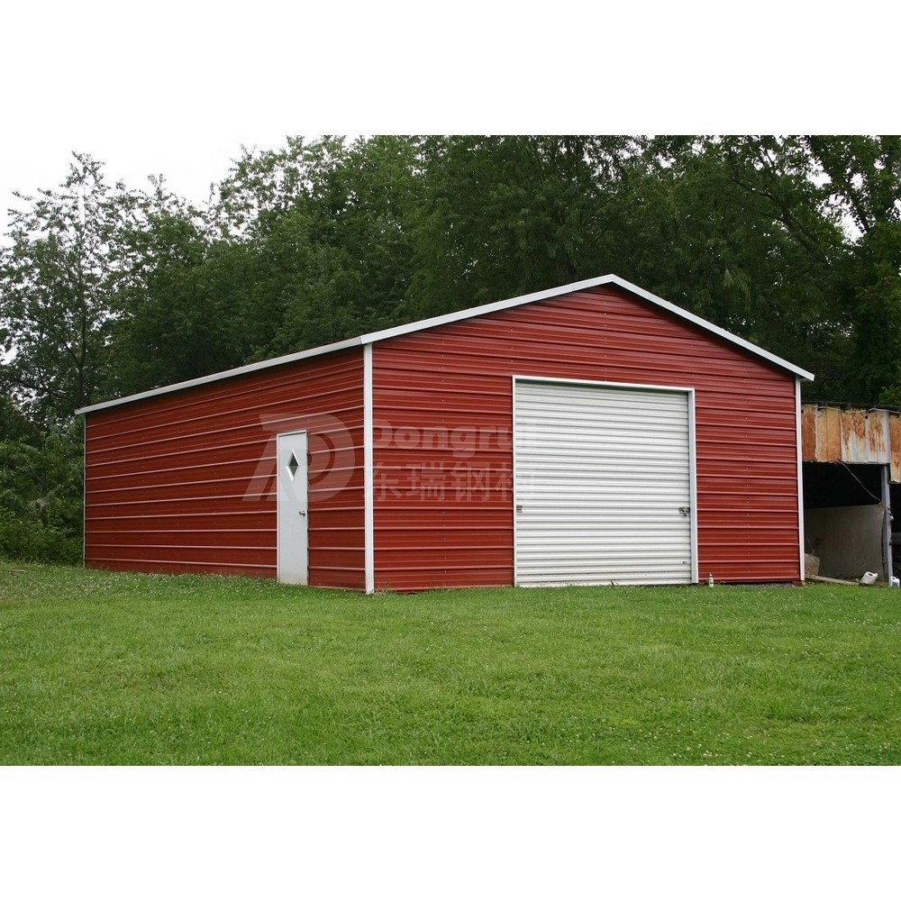 20x30 modern steel canopy & carport metal buildings prefab light steel structures garage car