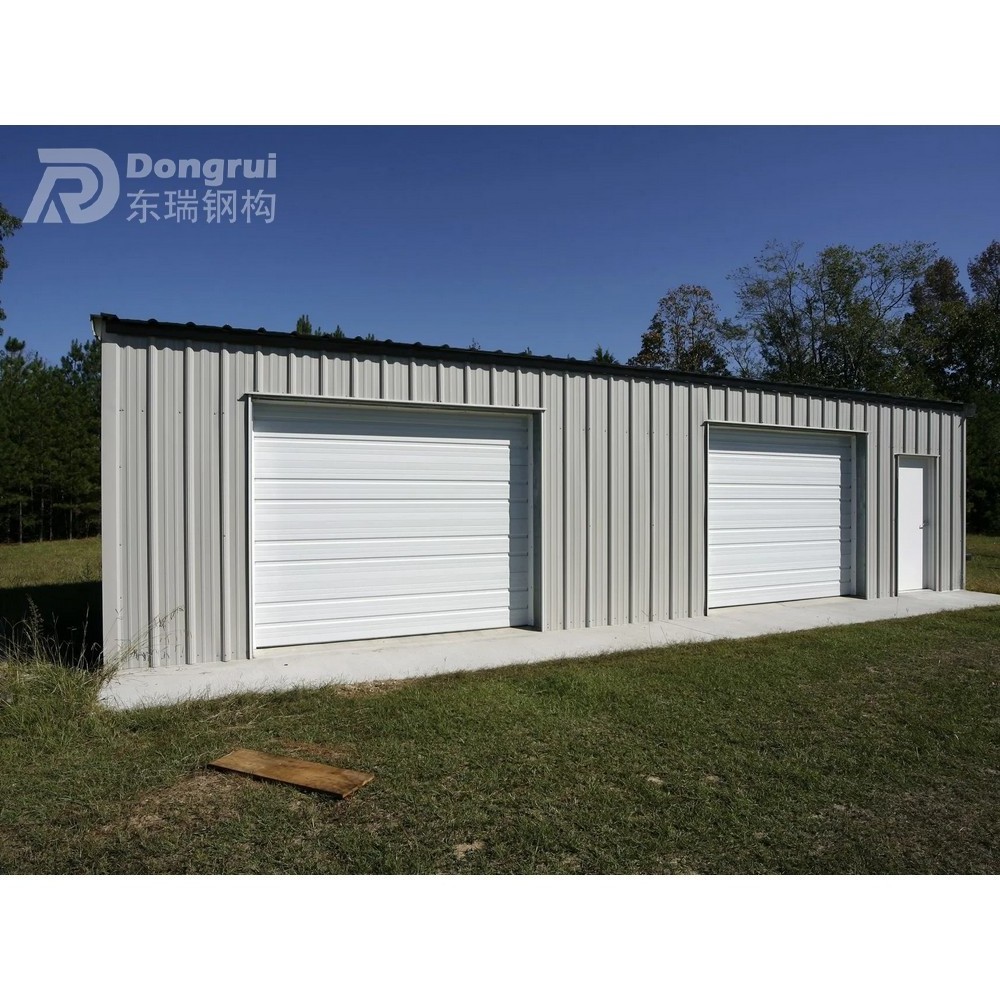 free design prefabricated steel structure framework prefab metal car garage building