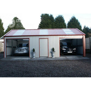 customized design steel structures car parking metal shed building homes kit for sale