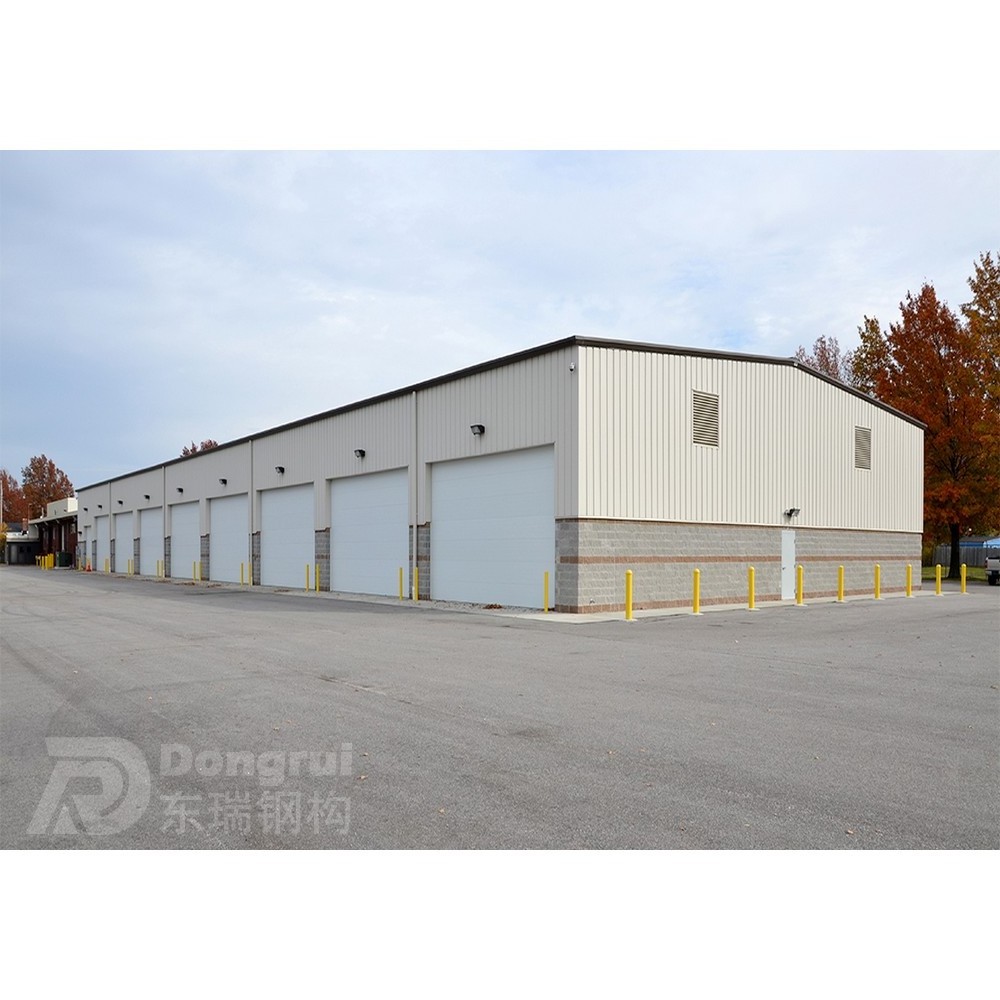 heavy duty metal car parking sheds prefab light steel structure garage for sale