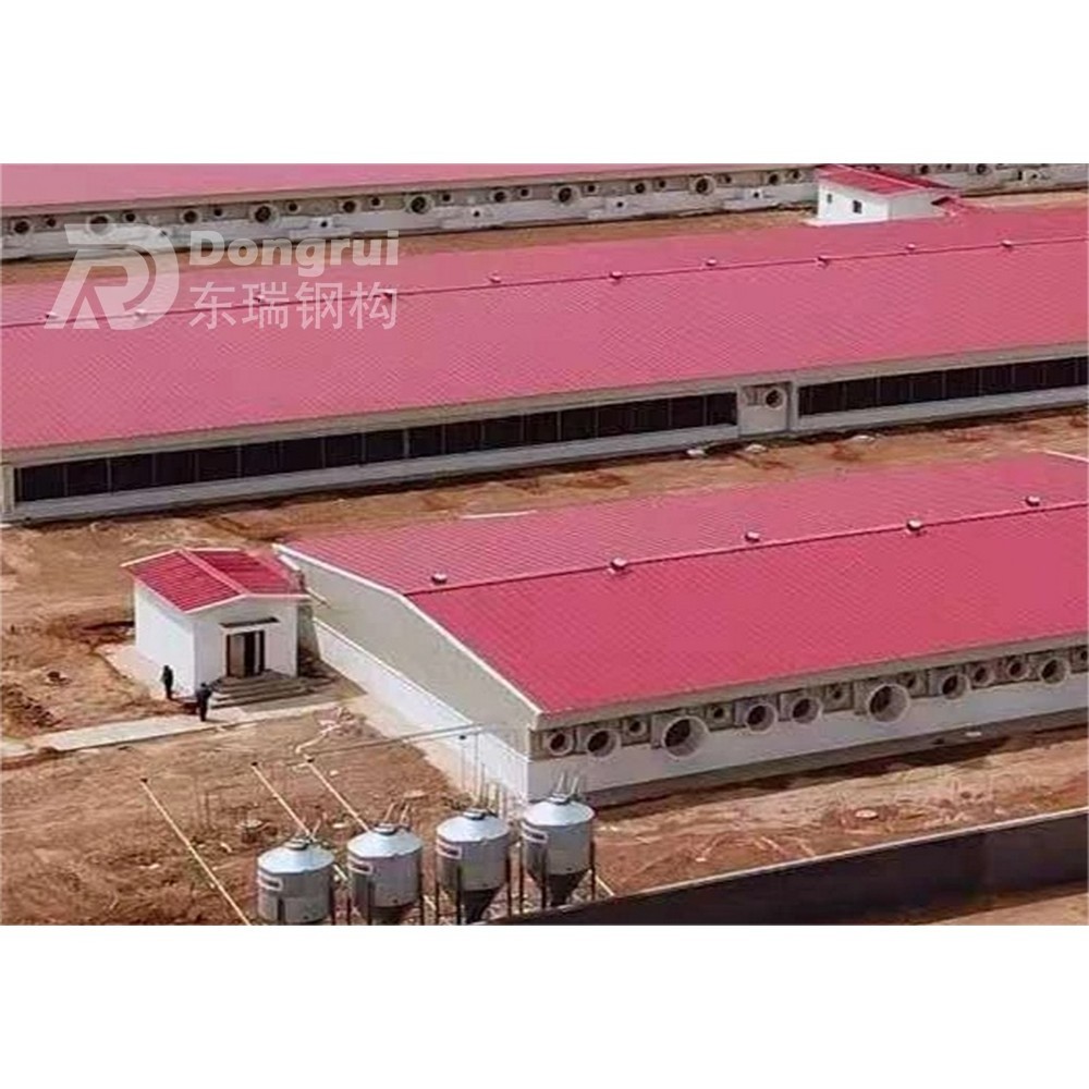 storage steel structure building prefabricated goat house farm sheds for sale