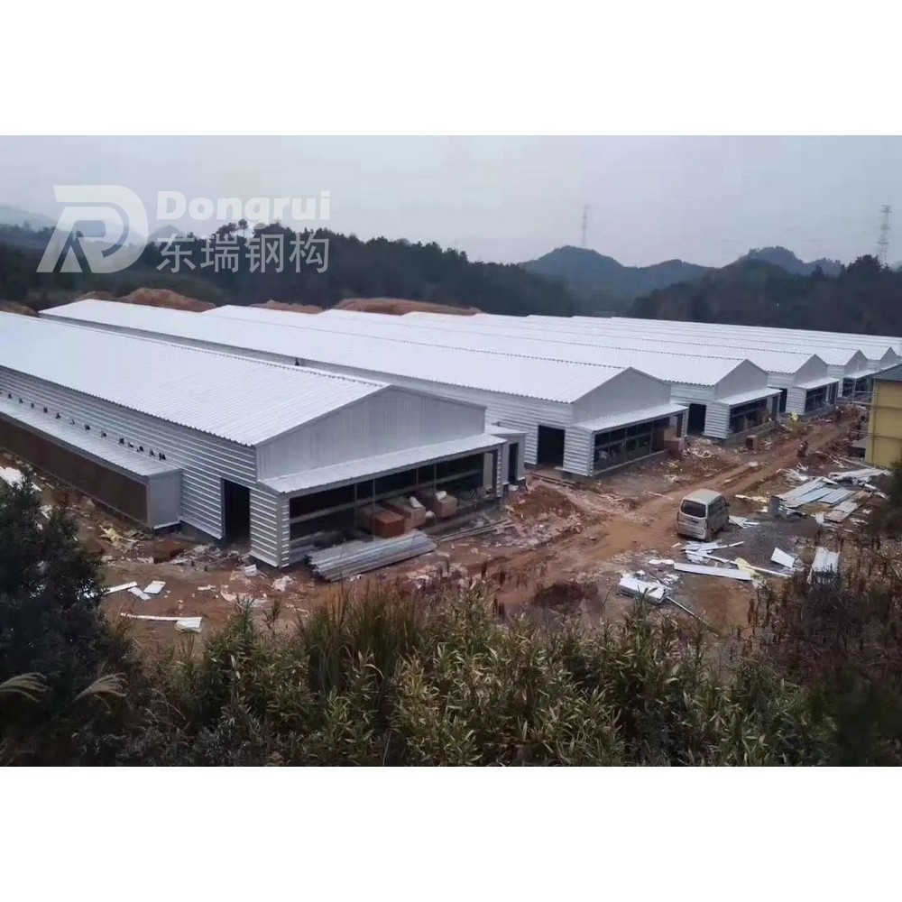 storage steel structure building prefabricated goat house farm sheds for sale