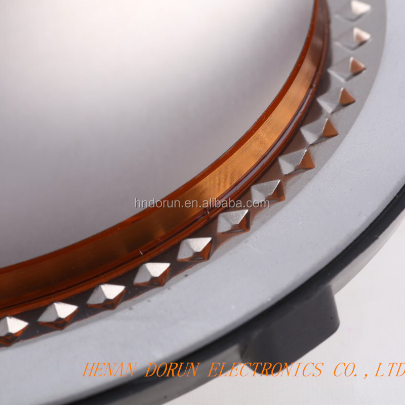 Tweeter speaker parts 8 ohm, voice coil 72mm,polymer synthesis mainly titanium material diaphragm