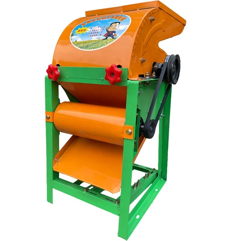 HAOYUNDUO Auto free peeling Corn Sheller electric pea sheller for maize planting machine walnut sheller