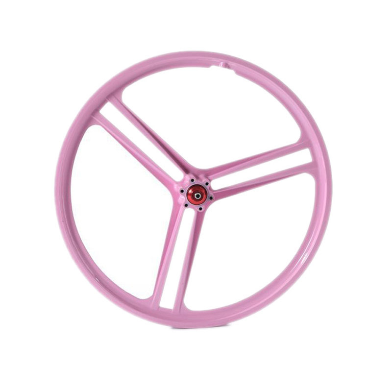 Bicycle Wheel Rim 20 Inch Mag Wheel Folding Bike Rim Tricycle Rim Bike Wheelset Bicycle Tricycle Wheel Integrated 3 Spoke