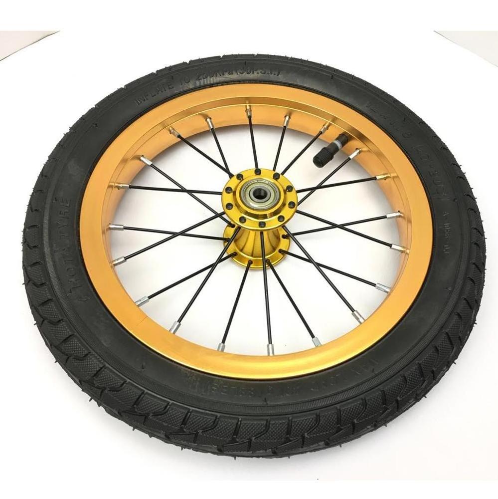 6X1 1/4 Kids Scooter Tire Pneumatic Rubber Tyres 6 inch A-Folding Bike Baby Stroller Caster Wheelchair Tires