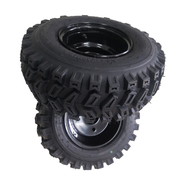 good price high quality natural rubber atv tire 18x6.50-8