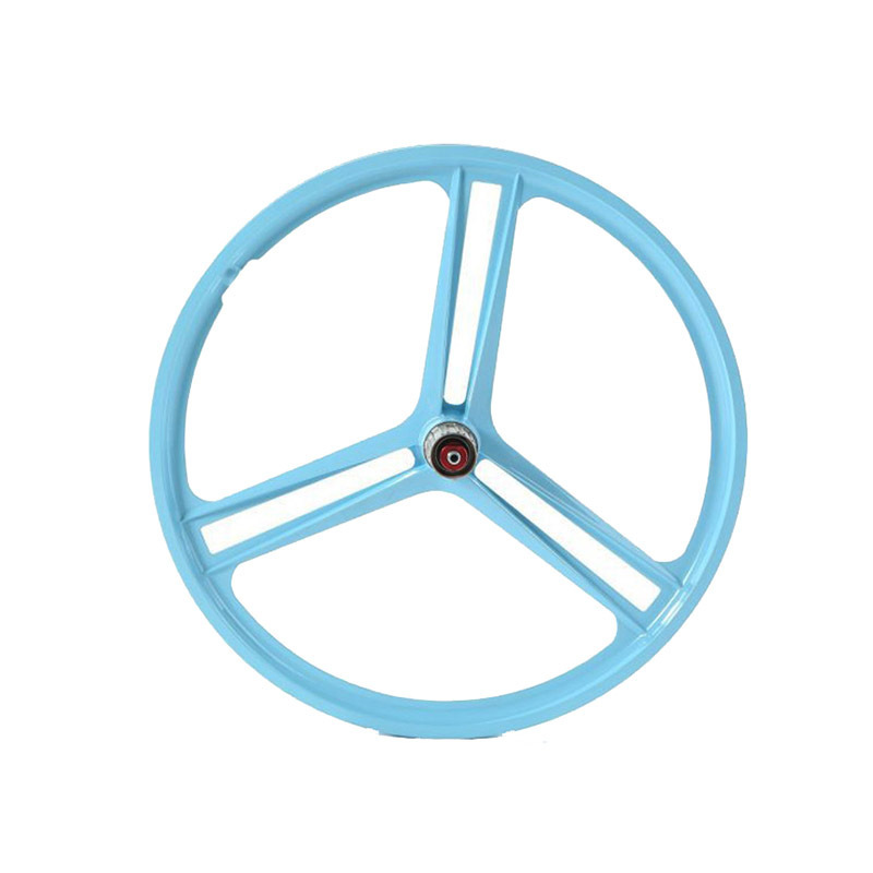 Bicycle Wheel Rim 20 Inch Mag Wheel Folding Bike Rim Tricycle Rim Bike Wheelset Bicycle Tricycle Wheel Integrated 3 Spoke