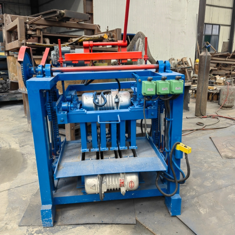 QMJ4-35A Hollow Block Forming Machine Small Electric Presse Brique Brick Making Machine