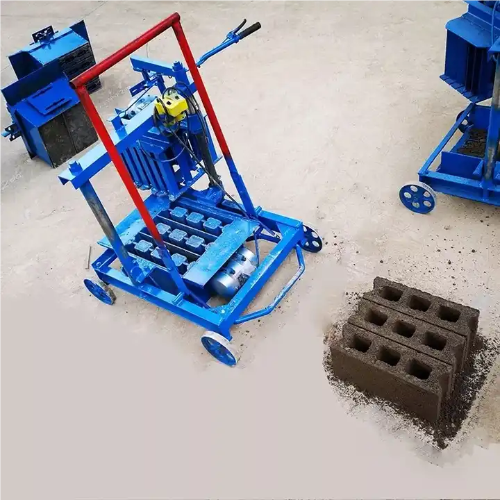 QMR2-45 Small Brick Making Machine Semi Automatic Industrial Cement Brick Making Machine