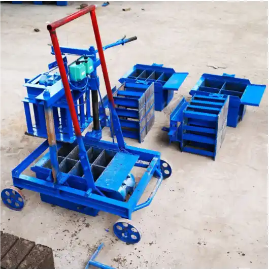 QMR2-45 Small Brick Making Machine Semi Automatic Industrial Cement Brick Making Machine