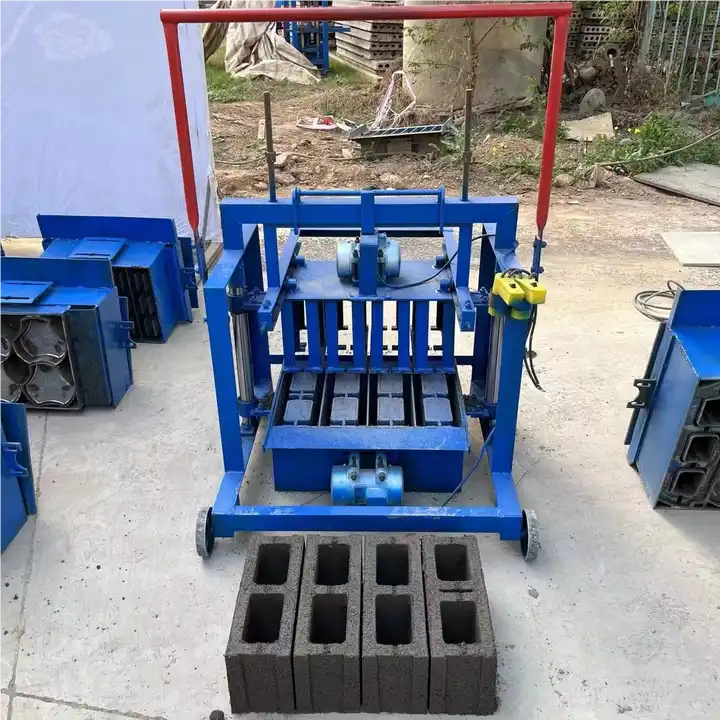 QMR2-45 Small Brick Making Machine Semi Automatic Industrial Cement Brick Making Machine