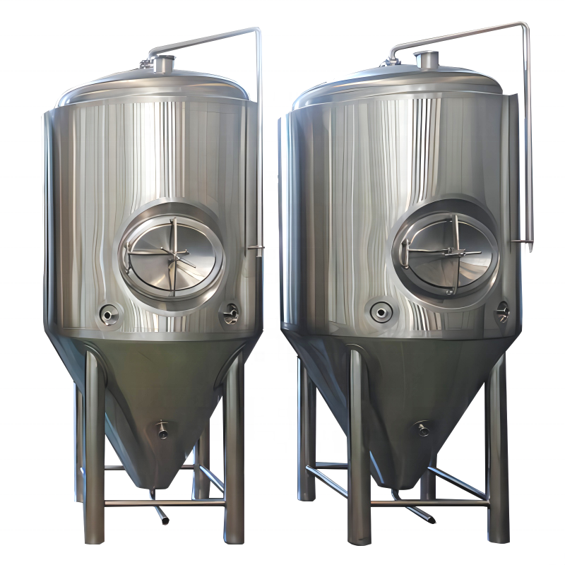 DZJX New Design Beer Making Machine 5000 L Stainless Steel Conical Fermenter For Wine Mycelium Milk Fermentation Tank Suppliers