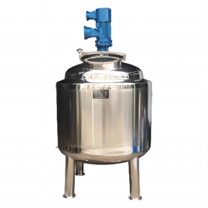 DZJX 50L 100L 200L 300L 500L 1000L Factory Price Double Jacket Stainless Steel Mixing Tank Double-Layer Electric Heating Mixer